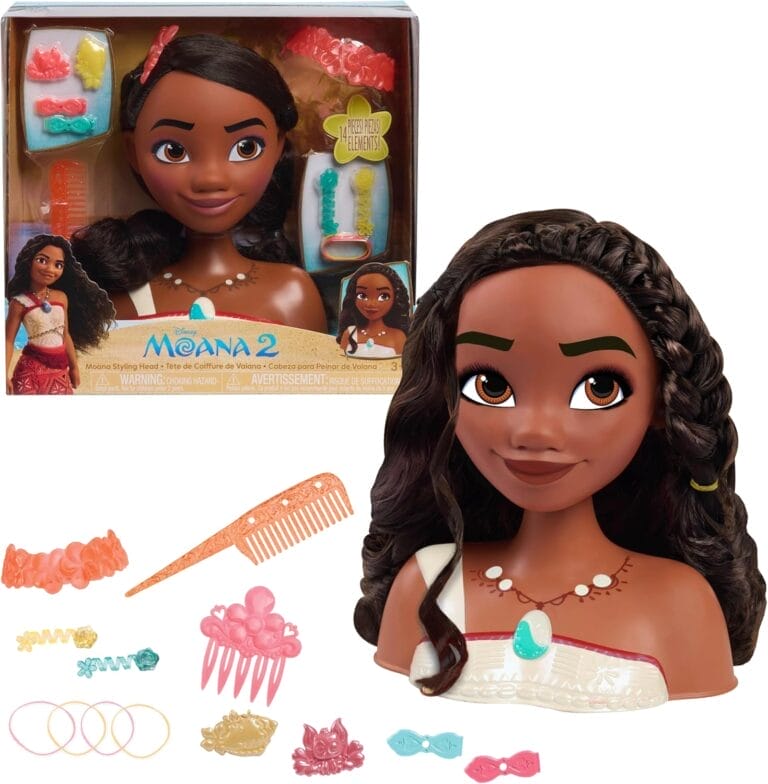 Just Play Disney Princess Moana 2 Styling Head