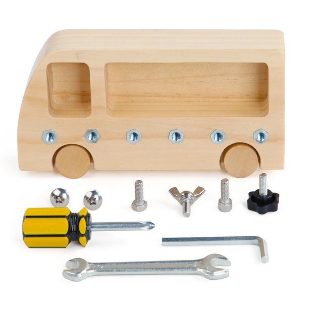 montessori wooden tools toy