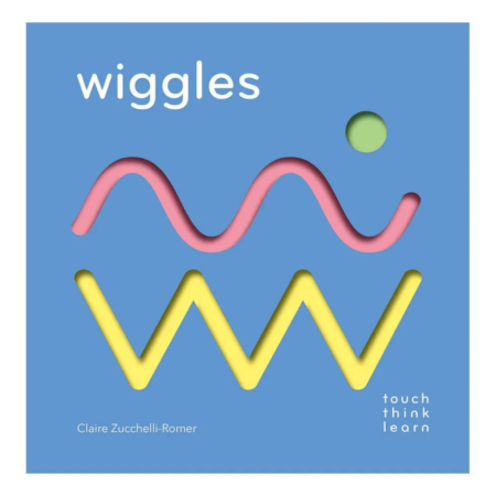 touchthinklearn wiggles board book, one of motherly's must-have products for baby's first flight