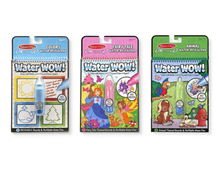 Melissa & Doug water painting books, one of motherly's must-have products for baby's first flight