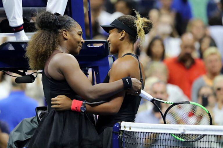 Serena Williams and Naomi Osaka