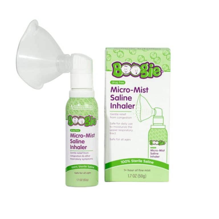 Boogie Brand Micro-Mist Saline Inhaler for RSV