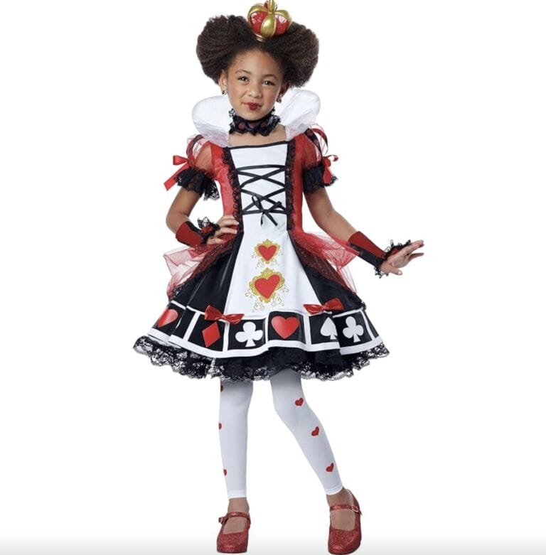 Kids Queen of Hearts Costume