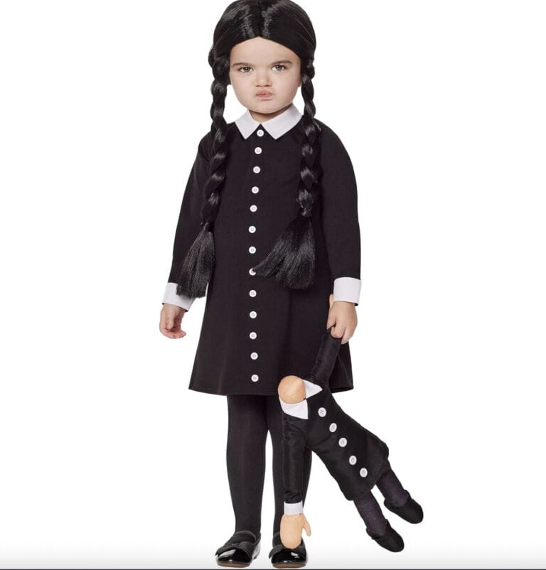 Wednesday Addams Toddler Costume