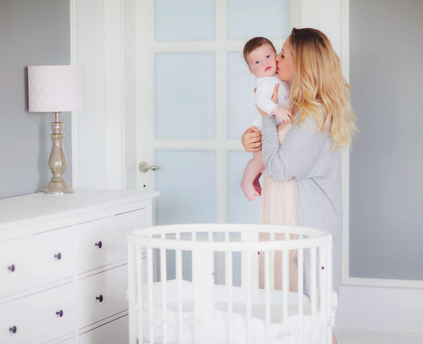 Minimalist hot sale baby room