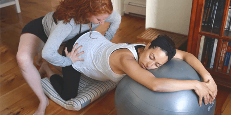 Exercises to help with labor