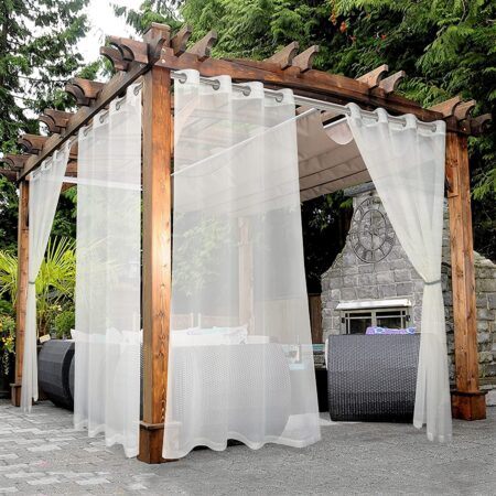 Bonzer Sheer Outdoor Curtains