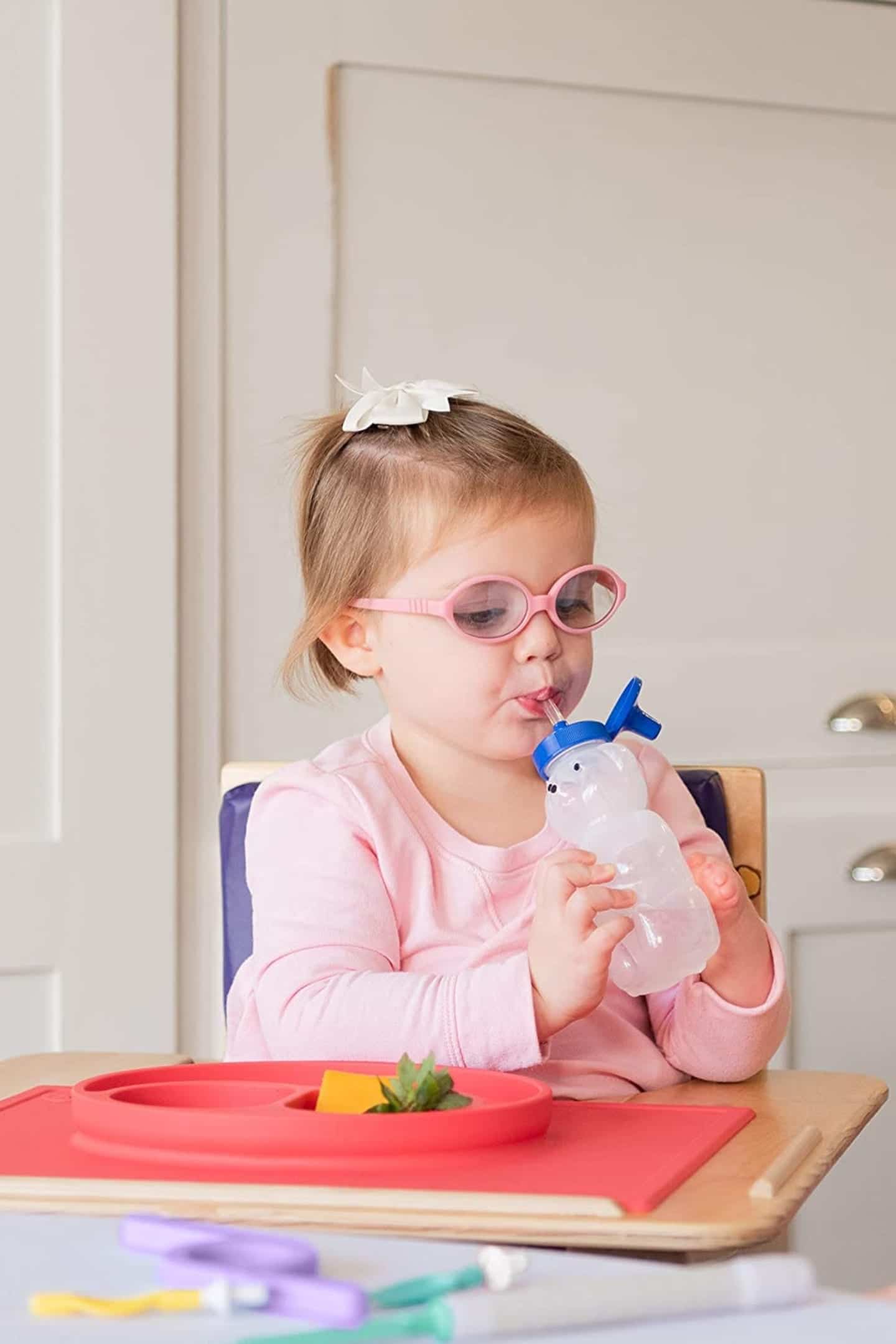 How to Teach Your Baby (or Toddler) to Drink from a Straw