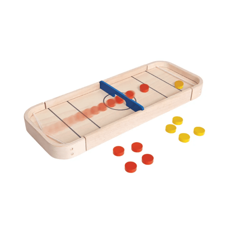 2-in-1 children's shuffleboard game