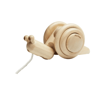 wooden snail