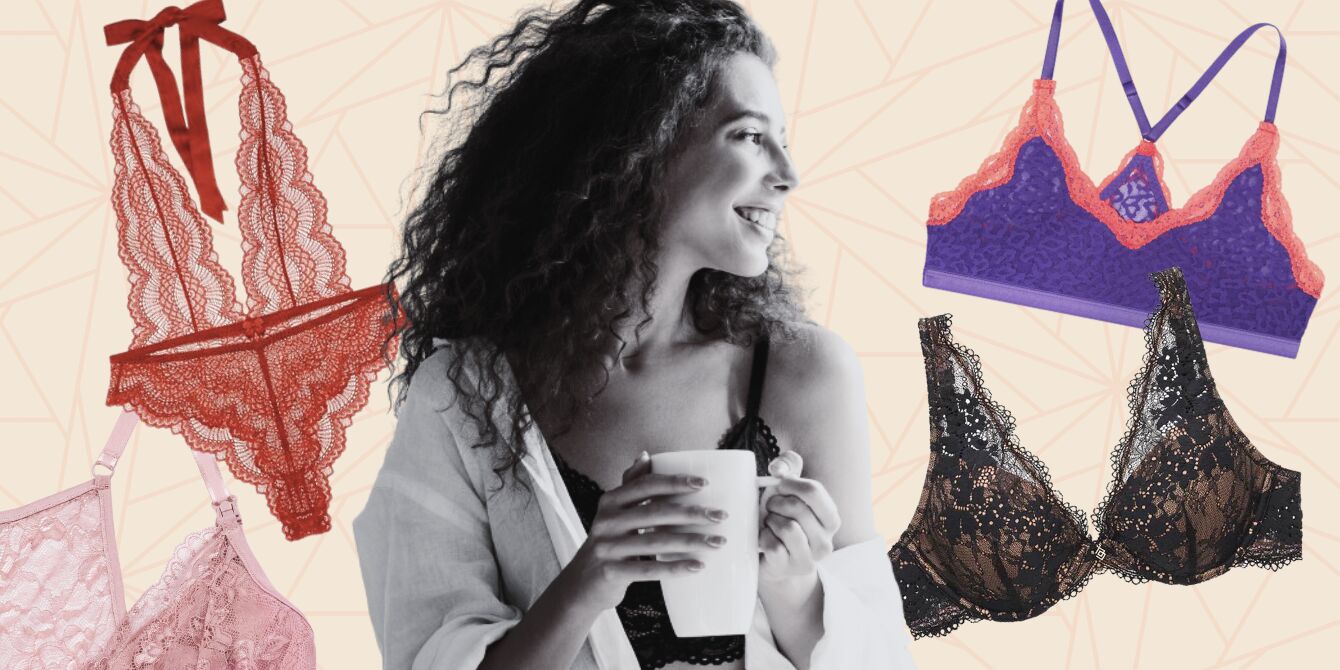 Black Bow Lounge Bras, Bralettes & Underwear for Women