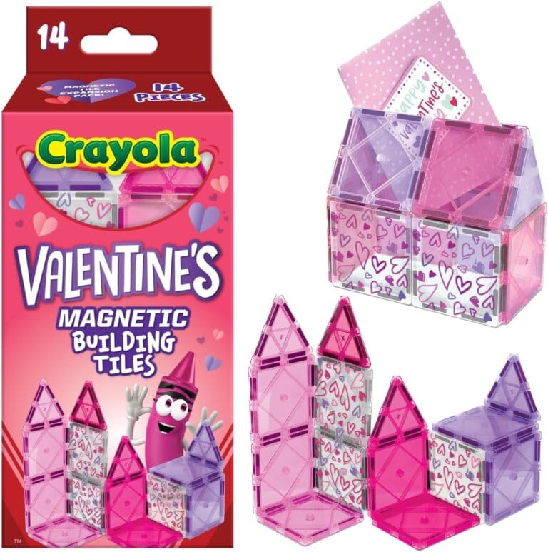 CreateOn Crayola Valentine's Tiles