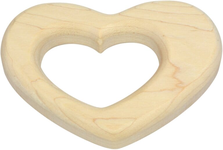 Maple Landmark Heart Teether