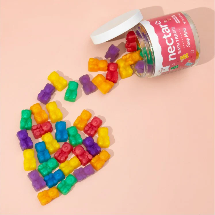 Nectar Bath Treats Mini Gummy Bear Soaps