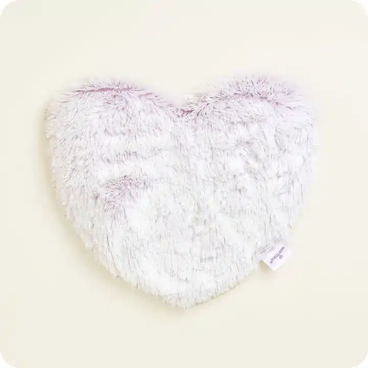 Warmies Marshmallow Lavender Heart Heat Pad