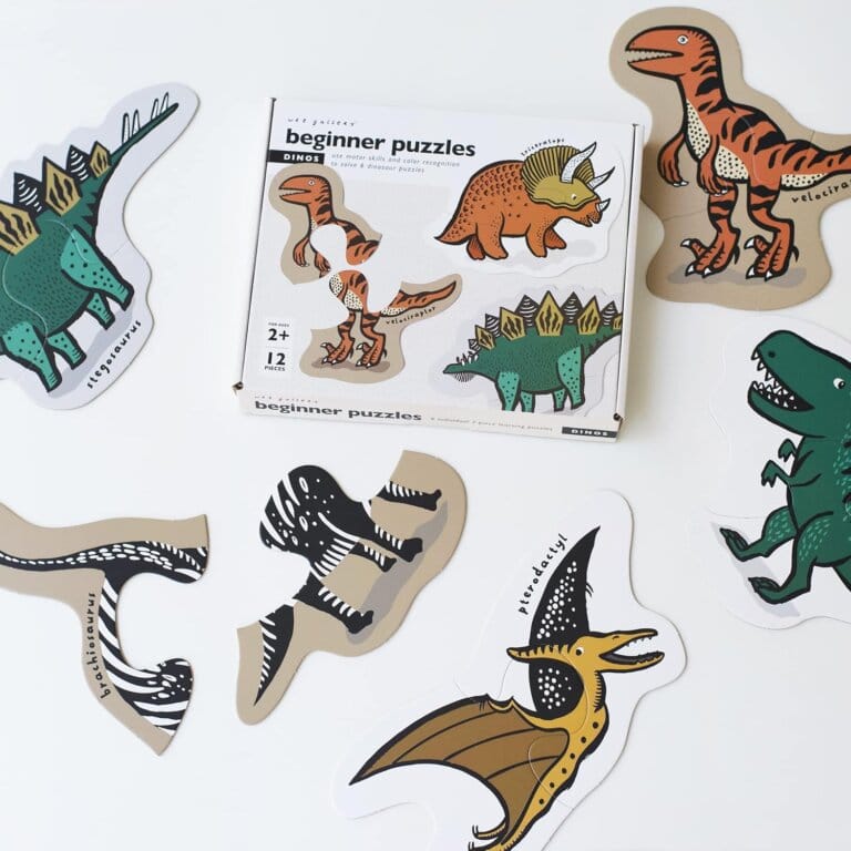 Wee Gallery Dinos Beginner Puzzles