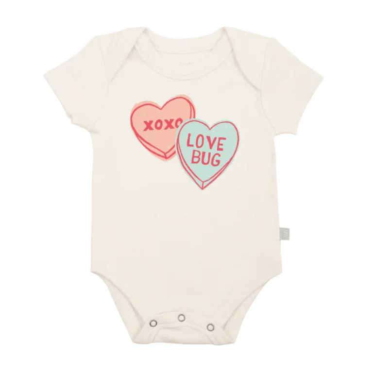 finn + emma Love Bug Graphic Bodysuit