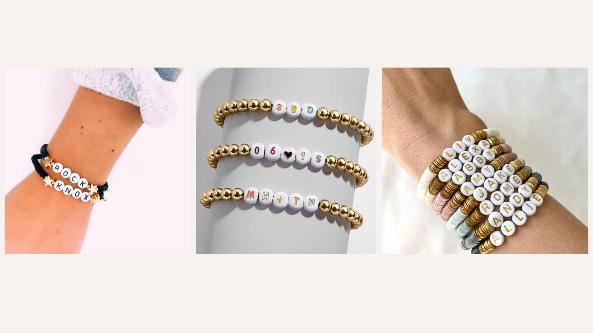 99 Black bead bracelet ideas