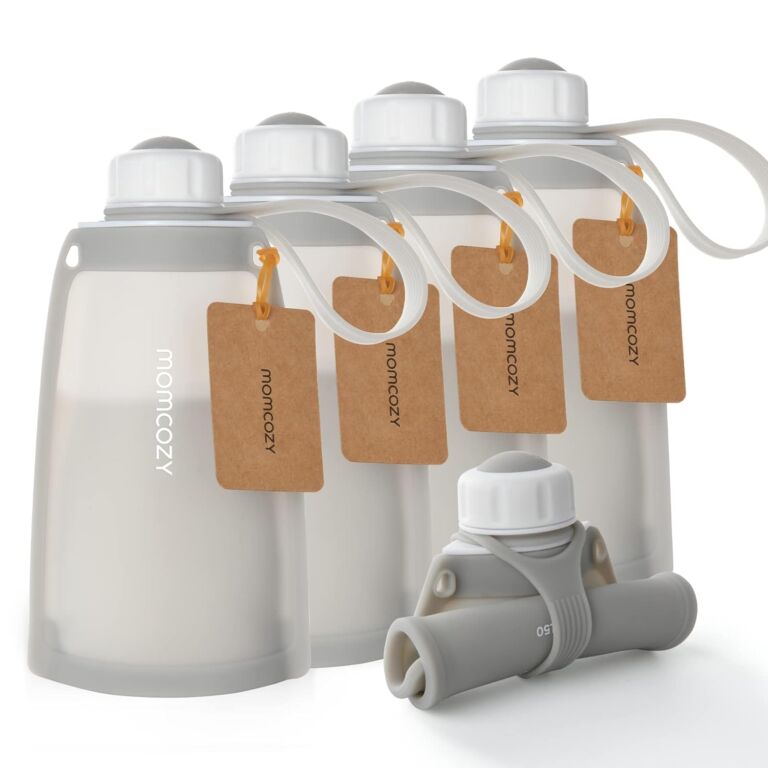 No Leak Momcozy Silicone Breastmilk Storage Bags