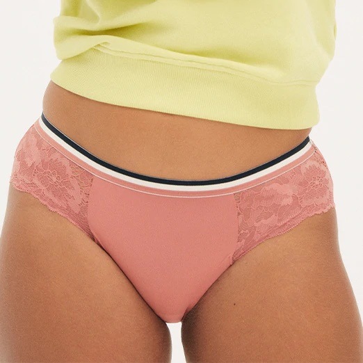 Pure rosy period underwear