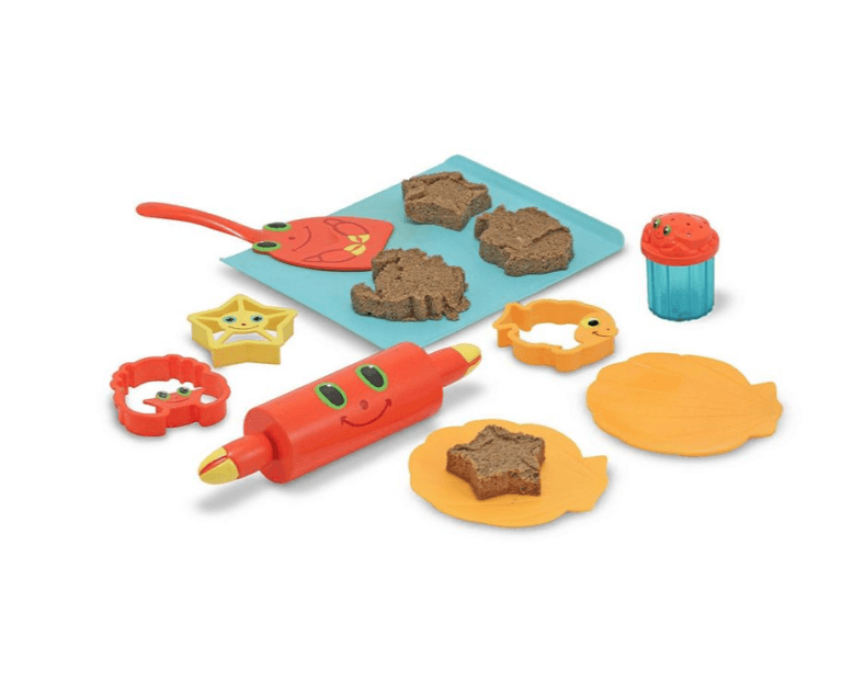 Melissa & Doug Sunny Patch Seaside Sidekicks Sand Cookie-Baking Set