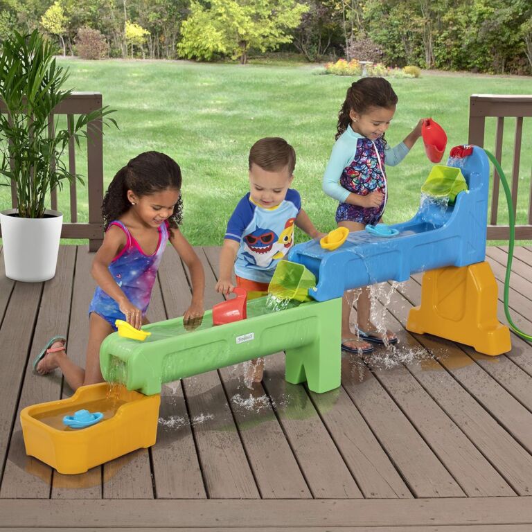 Simplay3 Rushing River Falls Multi-Level Outdoor Water Play Table