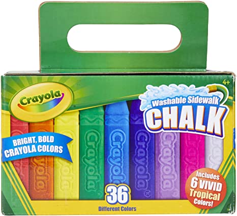 Crayola Washable Sidewalk Chalk