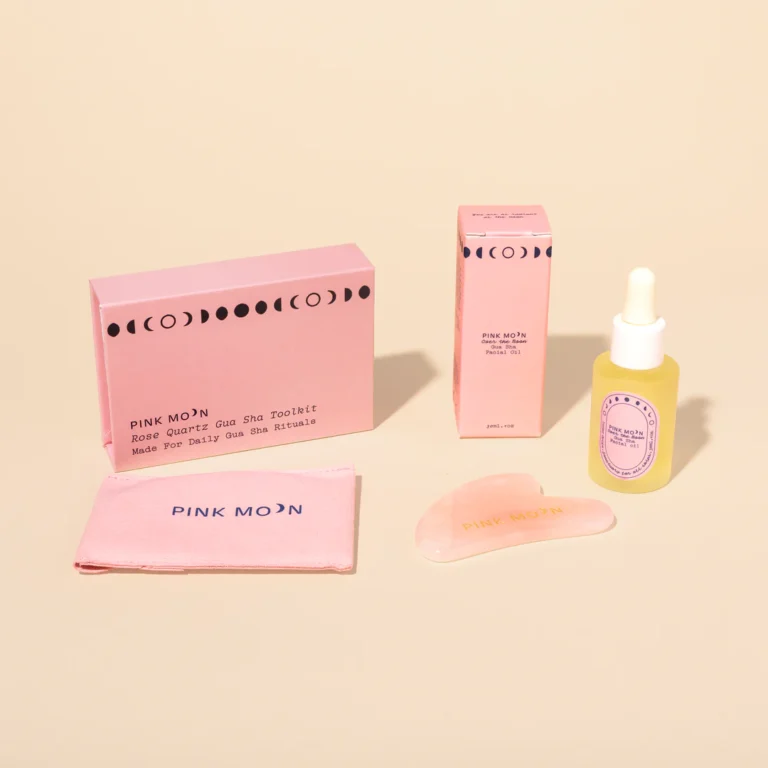 Pink Moon Over the Moon Gua Sha Duo Motherly