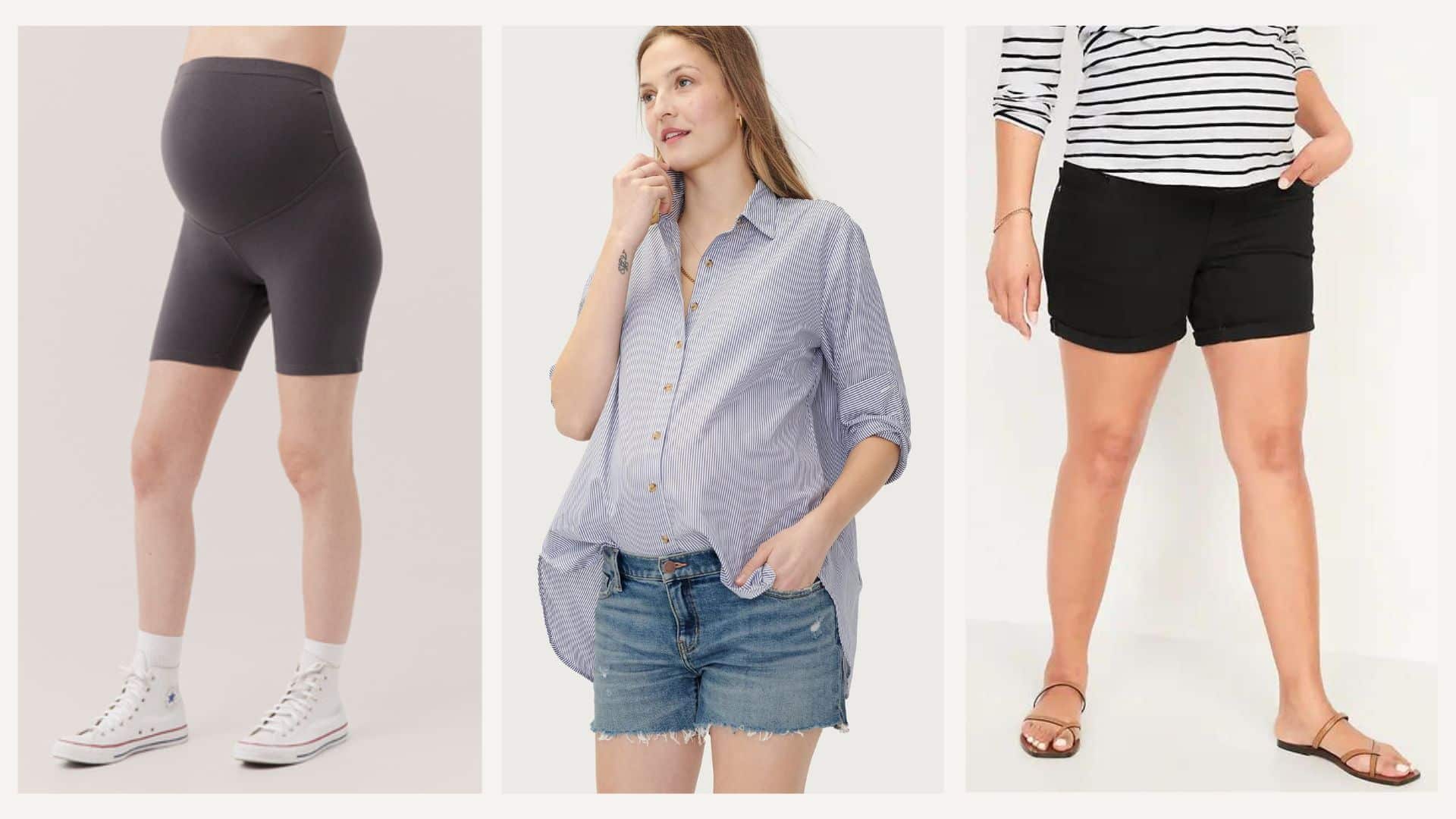 New look maternity clearance shorts