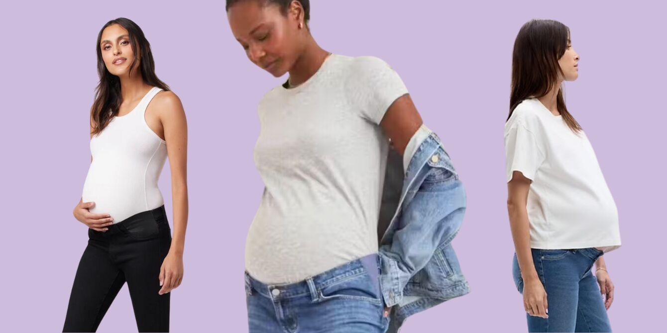  Maternity Jeans - Cropped / Maternity Jeans / Maternity:  Clothing, Shoes & Jewelry