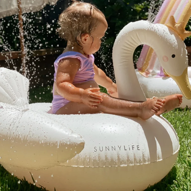 Sunnylife Princess Swan Inflatable Sprinkler