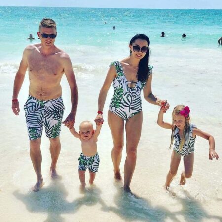 family swimwear matching