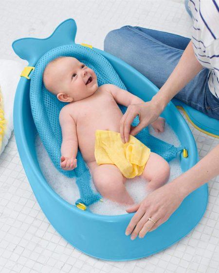  Skip Hop Moby Baby Bath Essential Set, Blue : Baby