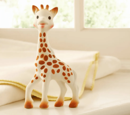 sophie la giraffe teether toy.