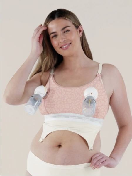 MEDELA EASY EXPRESSION BUSTIER HAND FREE PUMPING NURSING MATERNITY BRA NEW  STYLE