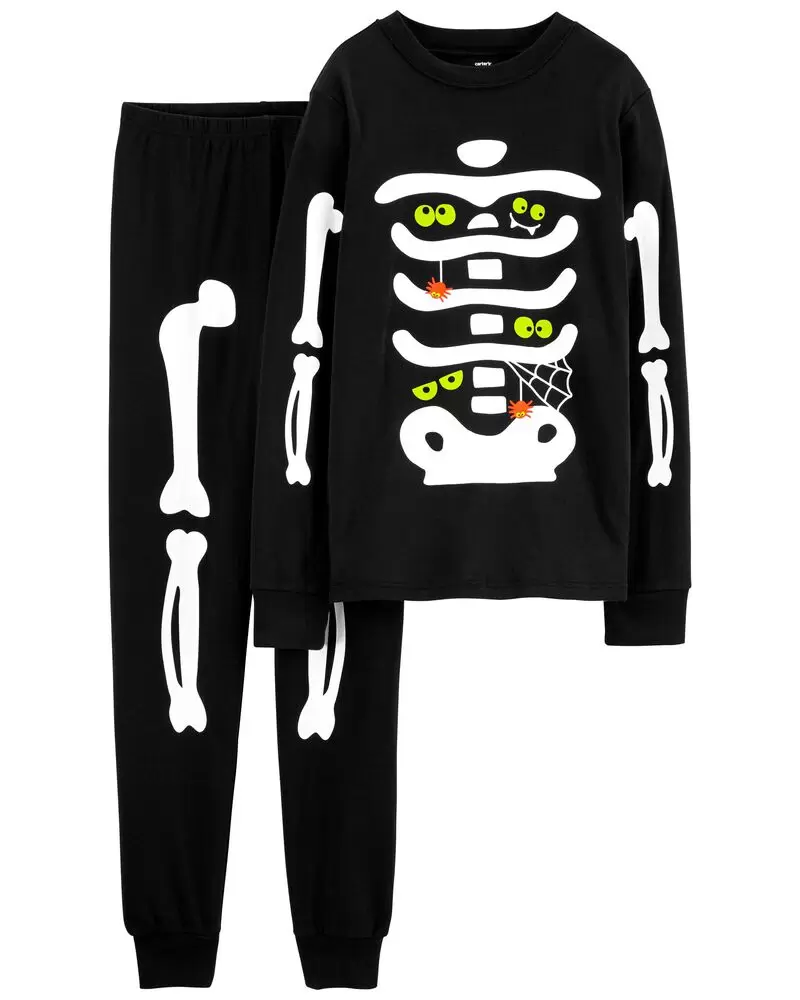 Carter's Spooky Skeleton Halloween Pajamas