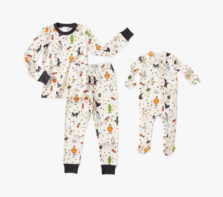 Rifle Paper Co Halloween family pajamas