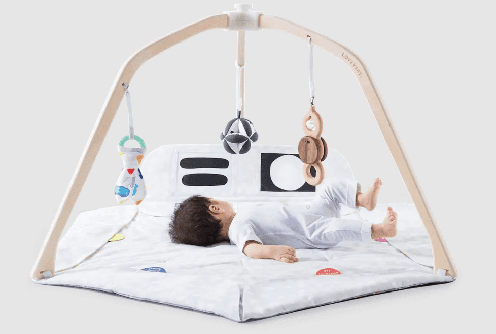 Lovevery Play Gym, one of Motherly's favorite products for 1 month olds