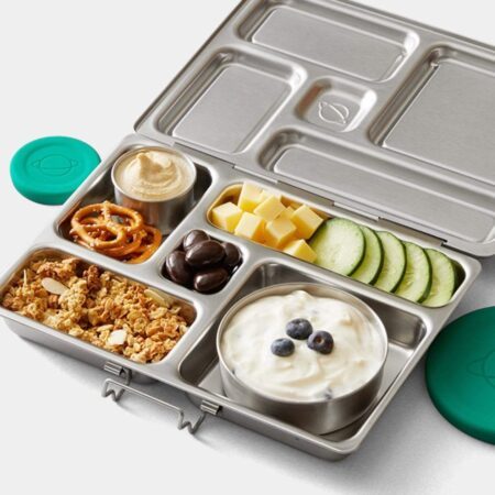 Afranti Stainless Steel Bento Lunch Box, Leak-Proof Bento Lunch Box for Kids