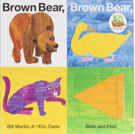 Brown Bear, Brown Bear What Do You See book, one of the best books for 6- to 12-month old babies
