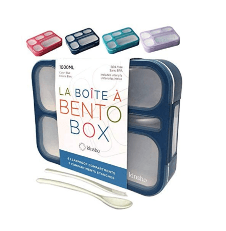 MINI Lunch-Box Snack Containers for Kids, SMALL Bento-Box Portion Container, Toddler Pre-School, Leak-proof Boxes for Work, Travel