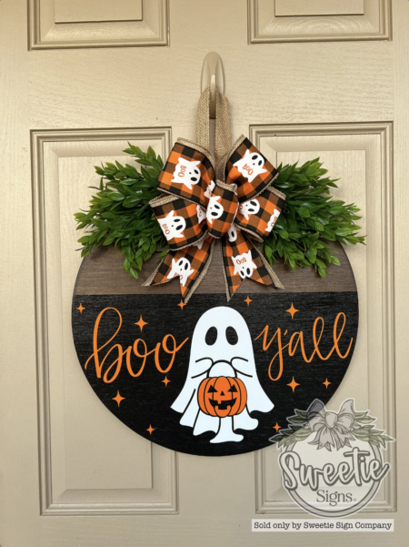 Tween/Teen Art: Wooden Pumpkin Door Hangers and Halloween