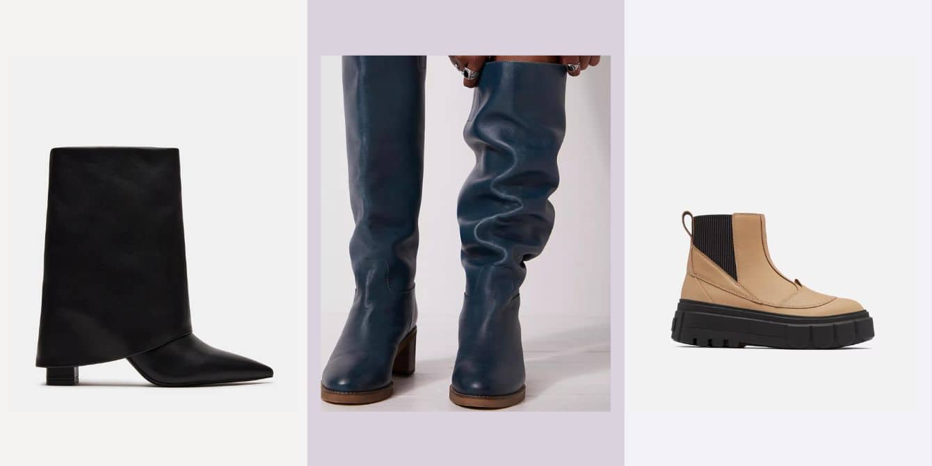 How To Wear Slouchy Knee-High Boots This Fall - The Mom Edit