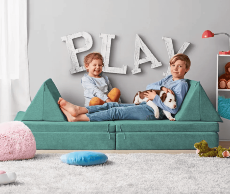 Safest Nugget Styled Non-Toxic Play Couches & Modular Foam Coaches