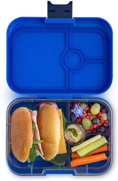 Austin Baby Co Leak-Proof Bento Lunch Box for Kids – Silicone Kids Lunch  Container with 5 Leakproof Compartments – Food-Safe Materials, Sturdy