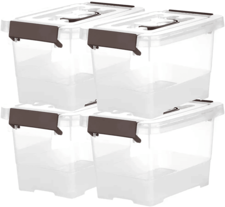 Clear lego best sale storage boxes