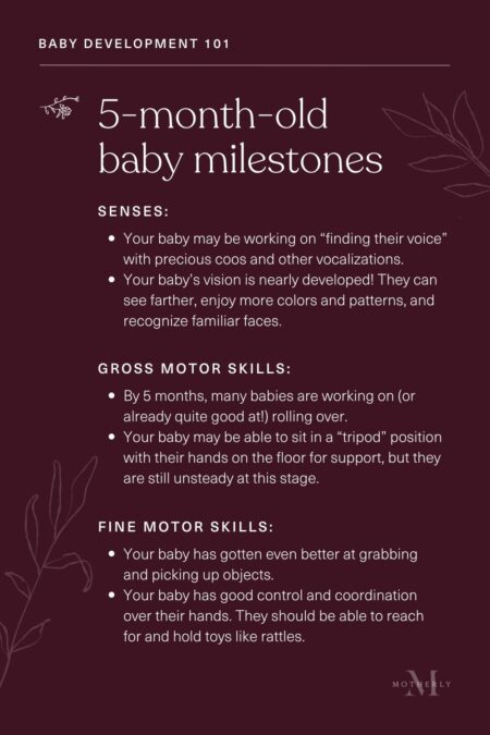 Guide to 5-Month Milestones for Baby - Motherly