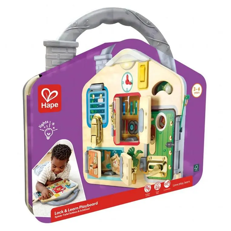 Hape Lock & Learn Board