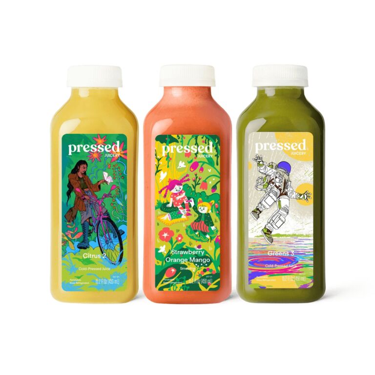 Pressed Juicery Pride 3 Juice Pack