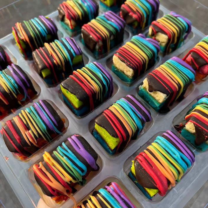 Zola Bakes Pride Cookies